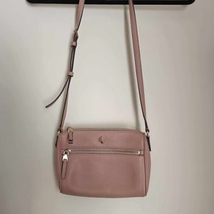 Baby pink Kate spade cross body purse